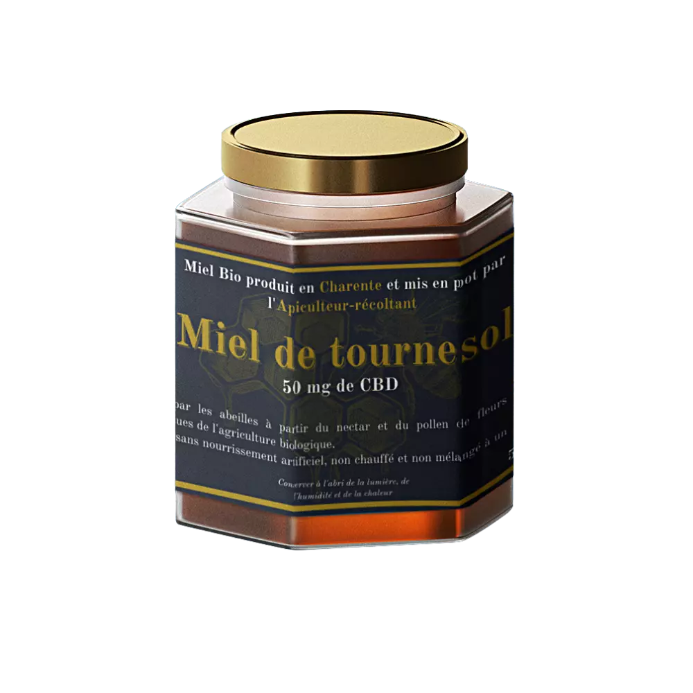Miel de tournesol bio 50g